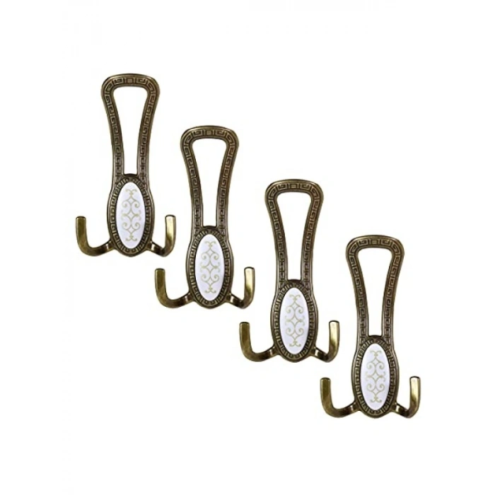 Duvara Montajlı 4 Adet Portmanto Askısı