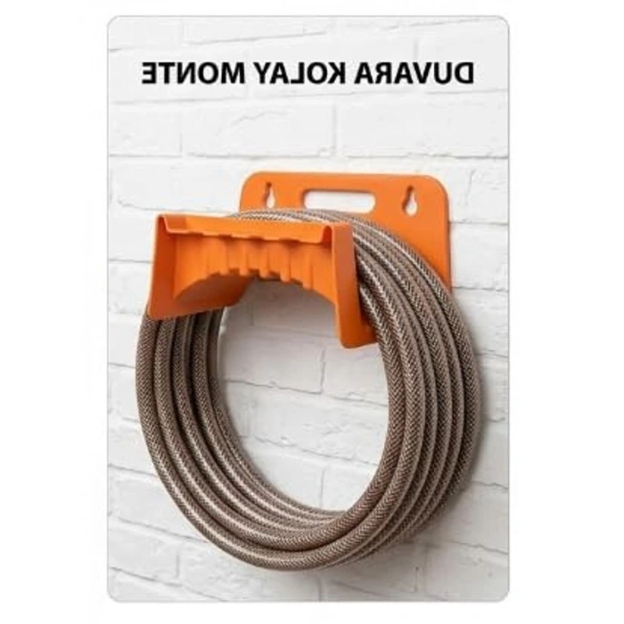 Duvara Monte Hortum Toplama Askısı, Plastik Malzeme