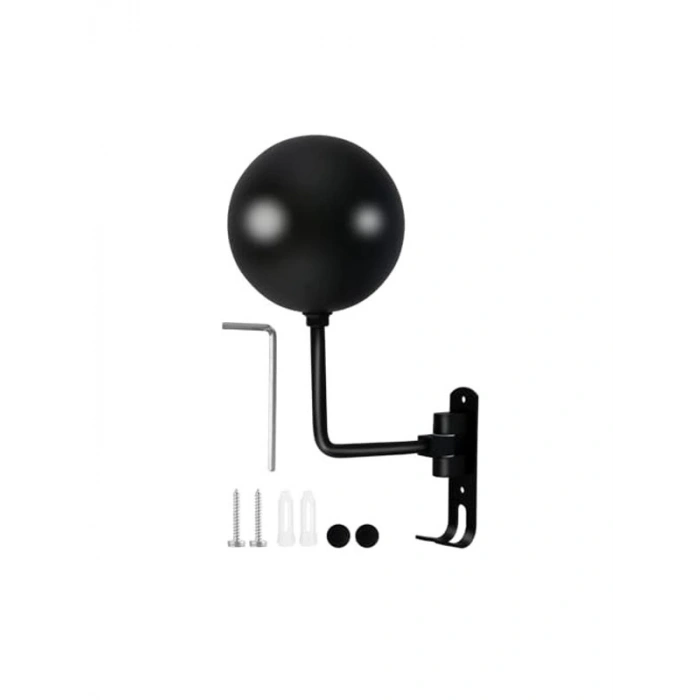 Duvara Monte Metal Elbise ve Kask Askılığı, Motorcular İçin