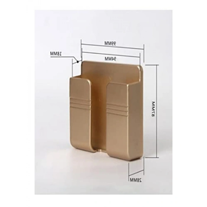 Duvara Monte Telefon ve Kumanda Standı - Plastik Organizer