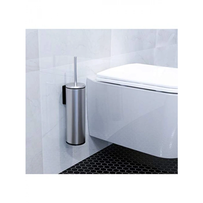 Duvara Monte Tuvalet Fırçası - Beyaz