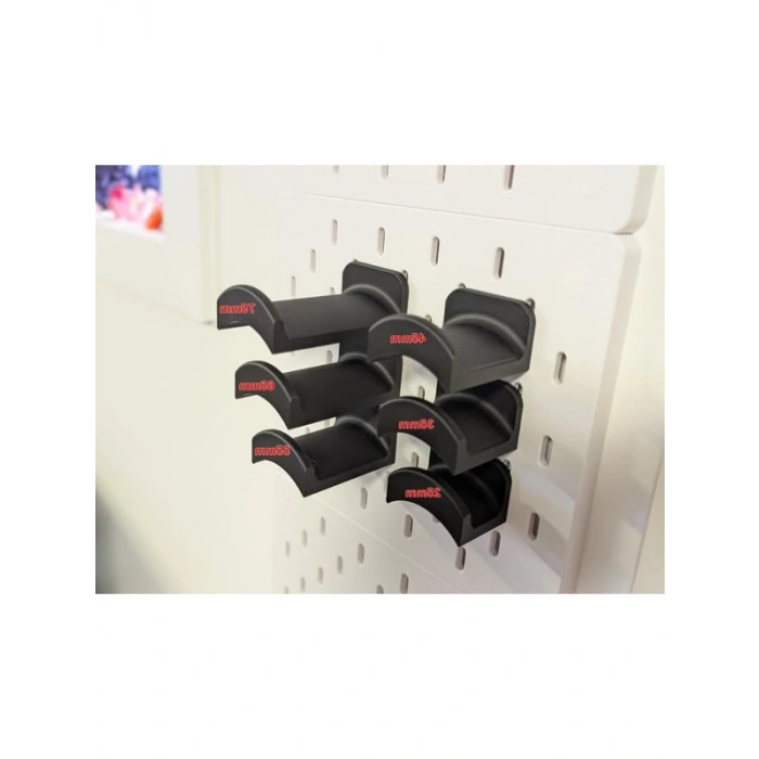 Duvara Uyumlu Kulaklık Askısı, Dayanıklı Plastik