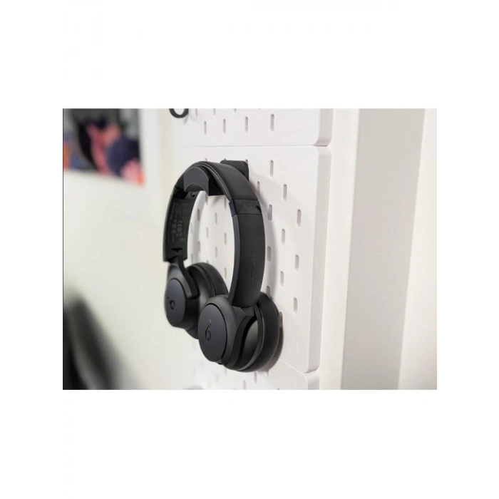 Duvara Uyumlu Kulaklık Askısı, Dayanıklı Plastik