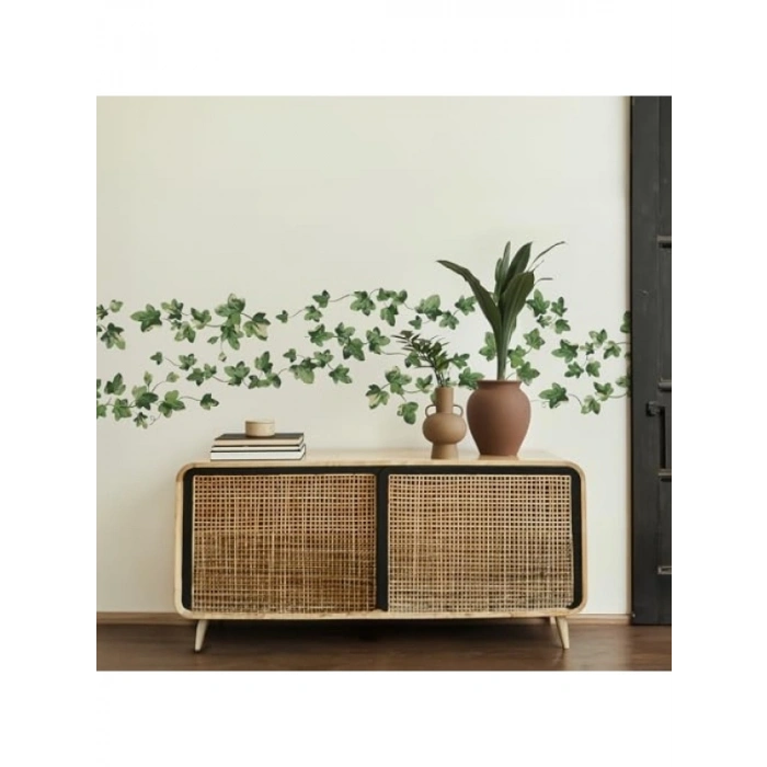 Duvardan Çıkarılabilir Klettern Ivy Duvar Çıkartması, 27 x 12,7 cm