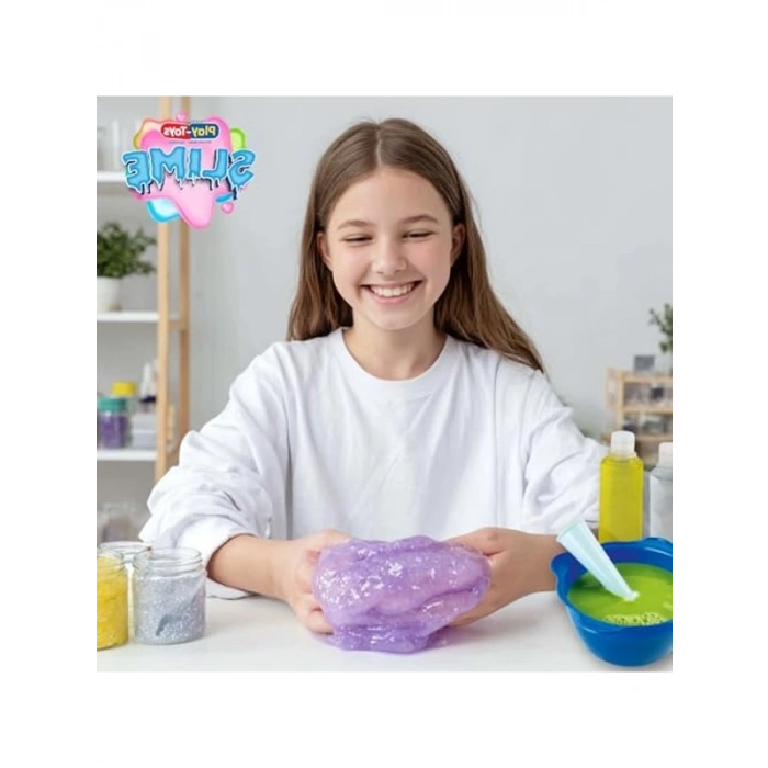 Duyusal ve Yaratıcı Slime Hazırlama Seti, 3 Yaş ve Üzeri Çocuklar İçin