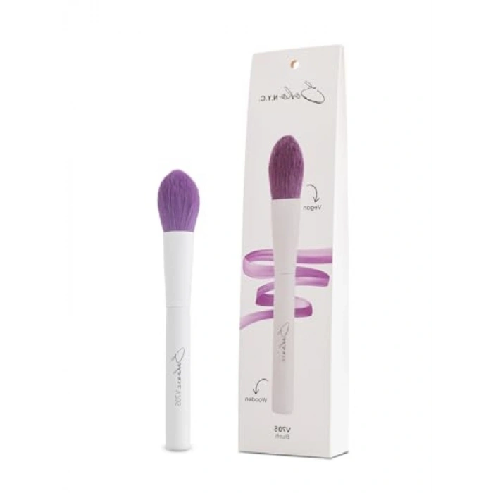 Düz Allık Fırçası - Ahşap Saplı ve Sentetik Kıllar