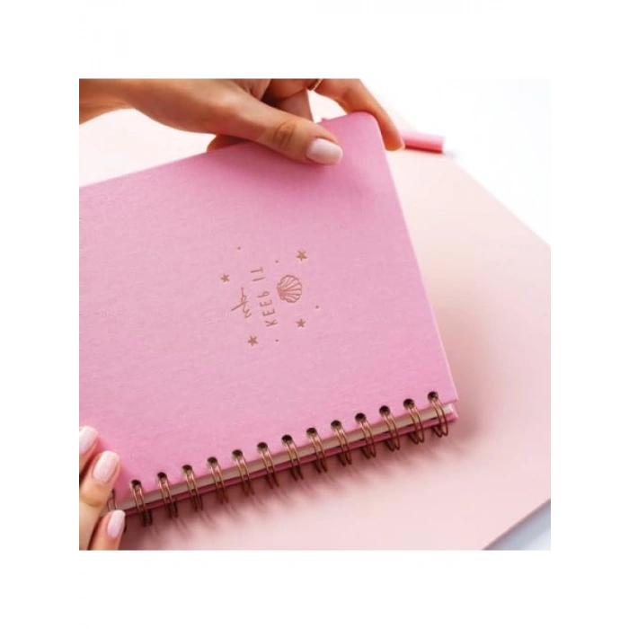 Düz Çizgisiz Tarihsiz Not Defteri - A5 Boy, Sert Kapak