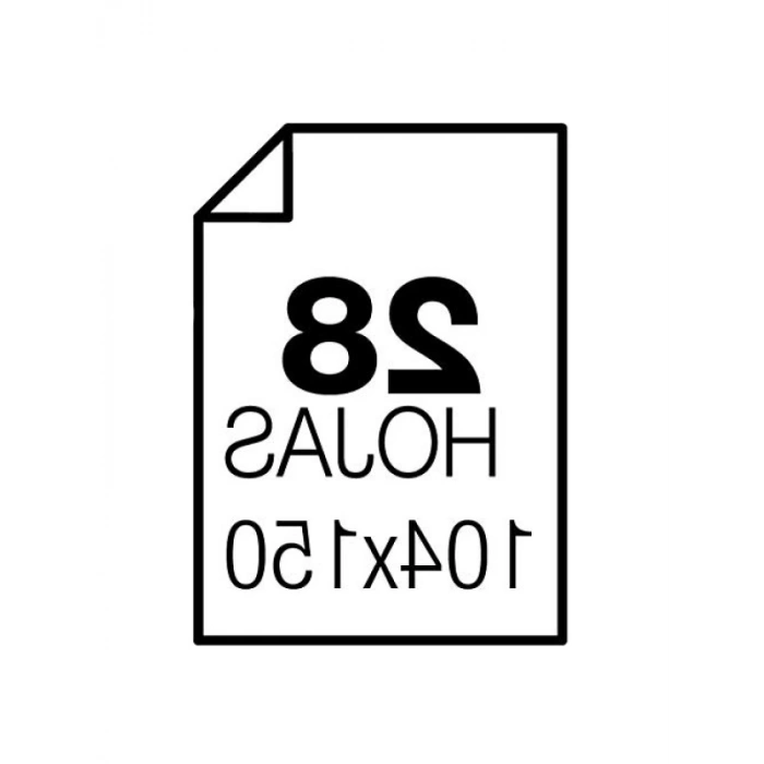 Düz Kahve Renkli Geri Dönüşümlü Defter 104x150 mm