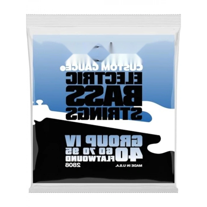 Düz Sarımlı Elektrik Bas Telleri, 40-95 Ölçü