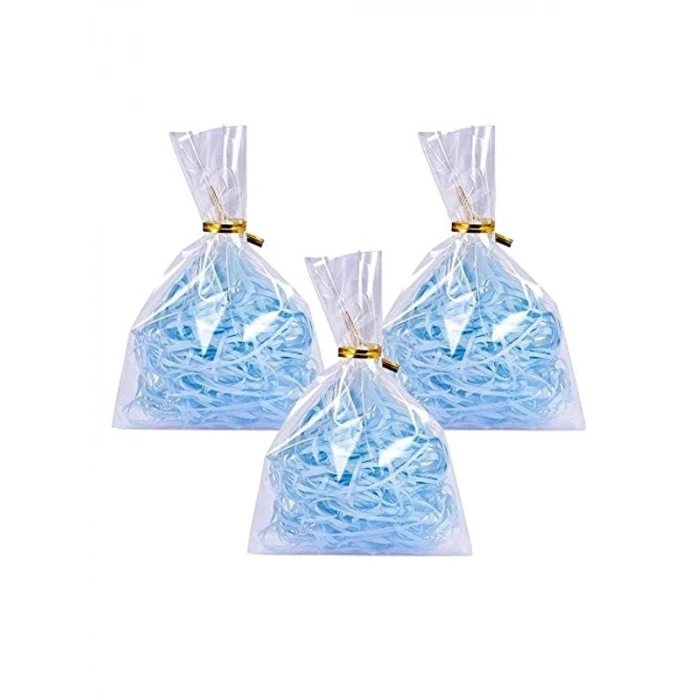 Düz Şeffaf Poşet, 15x25 cm Ebatında, 50 Adet Paket