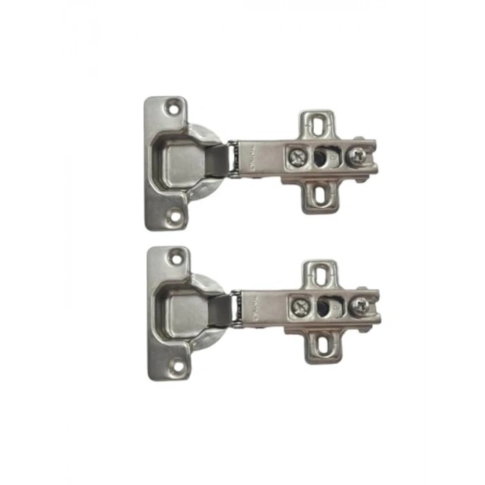 Düz Tas Menteşe Seti - 2 Adet Menteşe ile Kolay Montaj