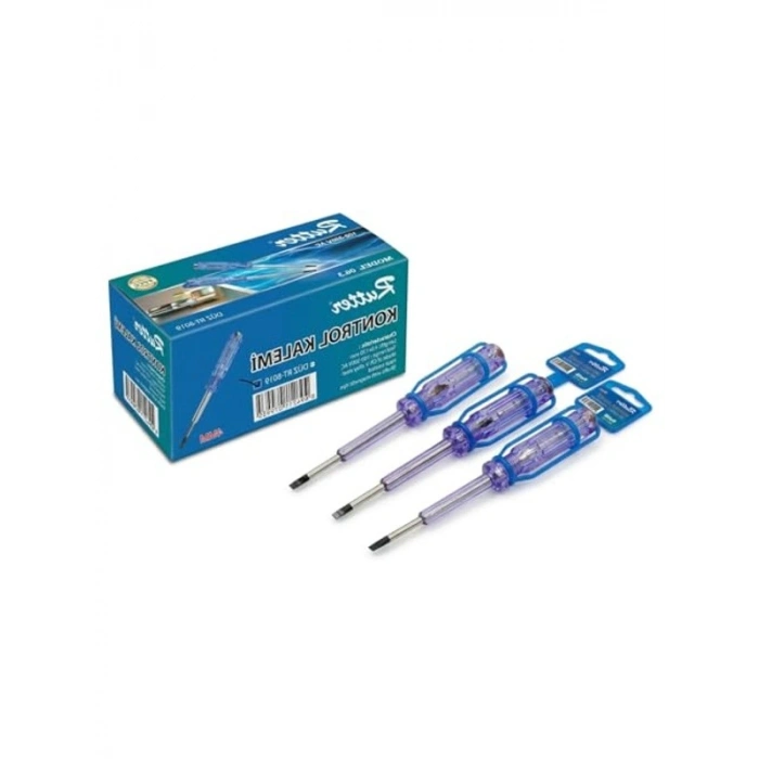 Düz Uçlu Kontrol Kalemi, Pratik Kullanım için Tek Adet