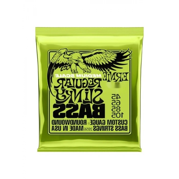 Düzenli Slinky Nikel Yara Orta Ölçekli Bas Telleri, Ölçü 45-105