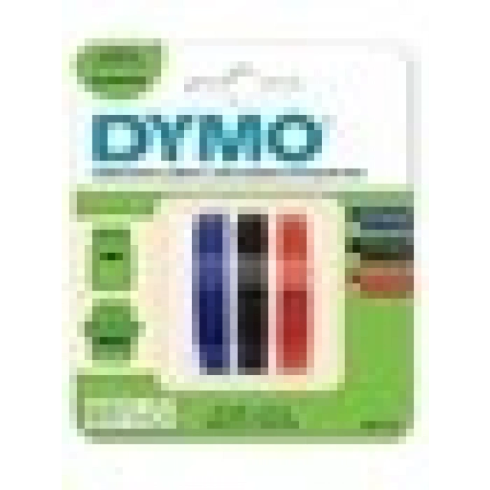 Dymo Kabartma Şerit 9Mm X 3Mt 3 Lü Bls. S/M/K S0847750