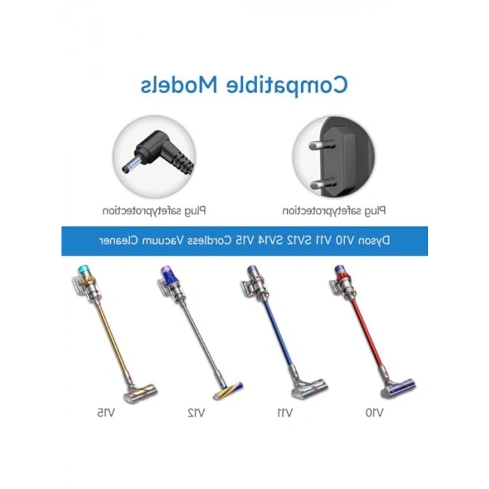Dyson Elektrikli Süpürge Adaptörü, 30,45V Güç Kaynağı ile