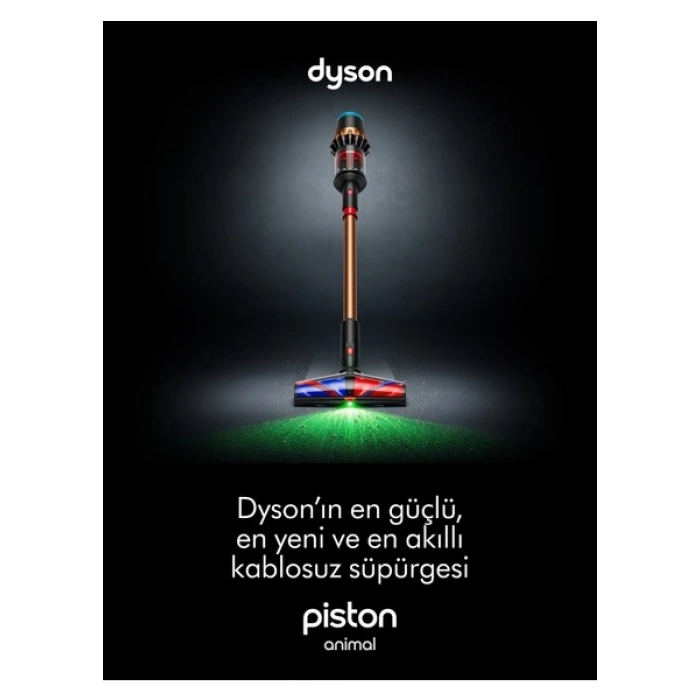 Dyson V16 Piston Animal Submarine™ Islak ve Kuru Temizleme Özellikli Kablosuz Süpürge
