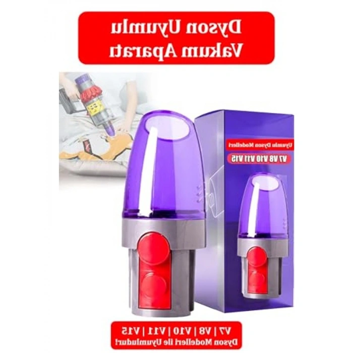 Dyson V7, V8, V10, V11, V15 ile Uyumlu Vakum Başlığı Aparatı, Hızlı Vakum