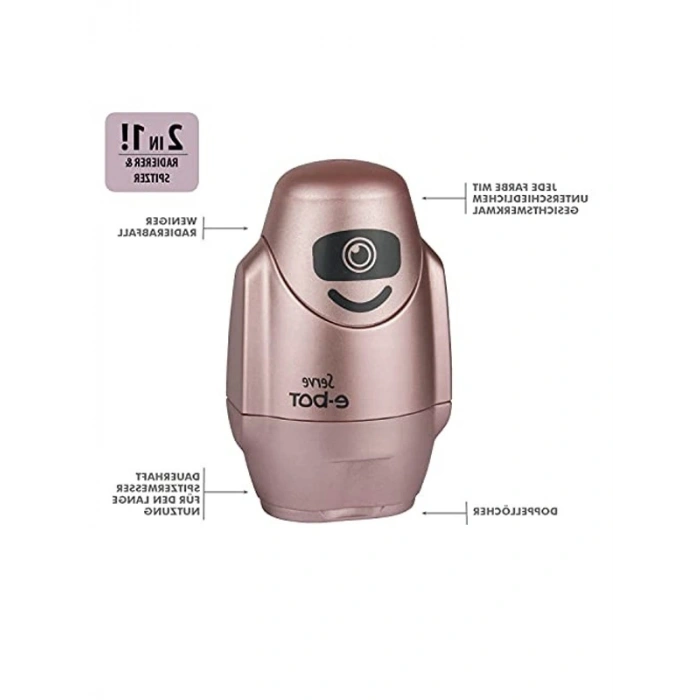 E-Bot Silgili Kalemtiras Metalik Roze Tekli
