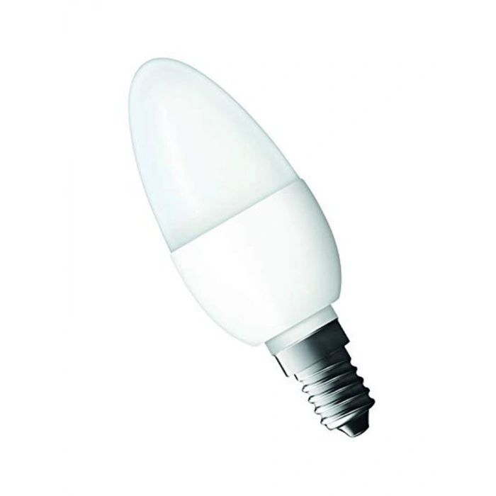 E14 Duy 5.5W Mum Ampul, Sarı Işık, 10.6 x 3.5 cm
