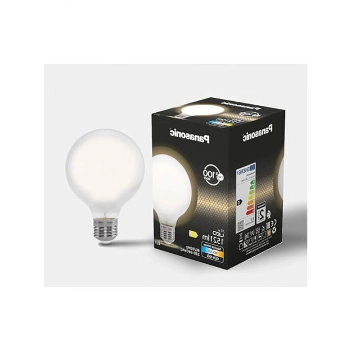 E27 11W Filament Ampul, 1521LM, 4000K Milky Işık
