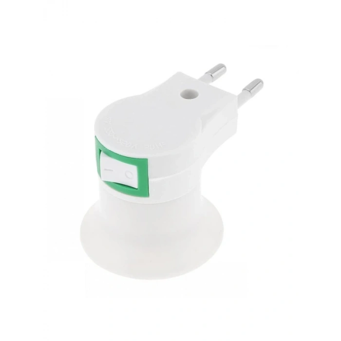 E27 Anahtarlı 2 Adet Lamba Duyu