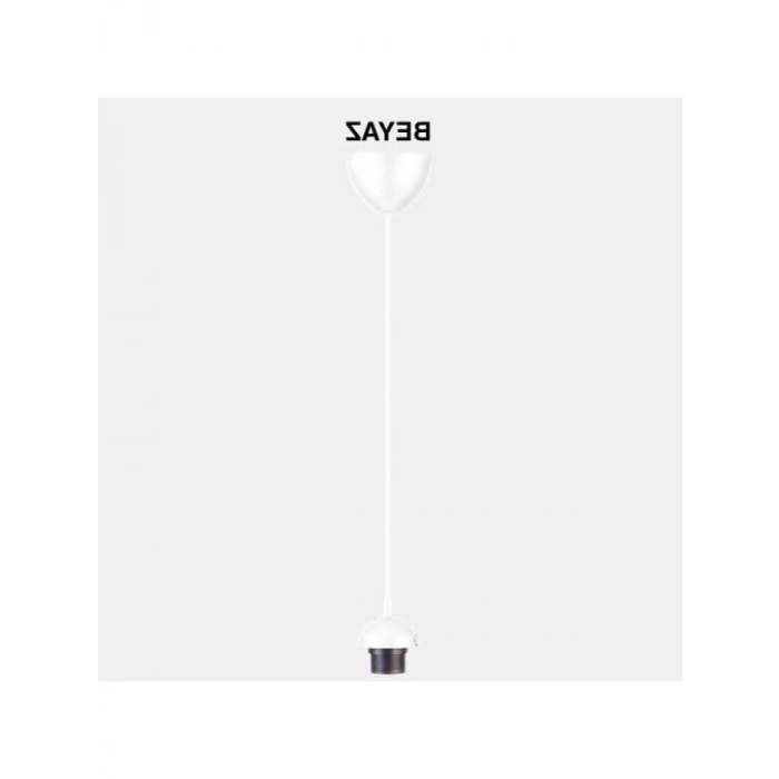 E27 Duy Kablolu Avize Tesisatı - Beyaz, Enerji Sınıfı A++