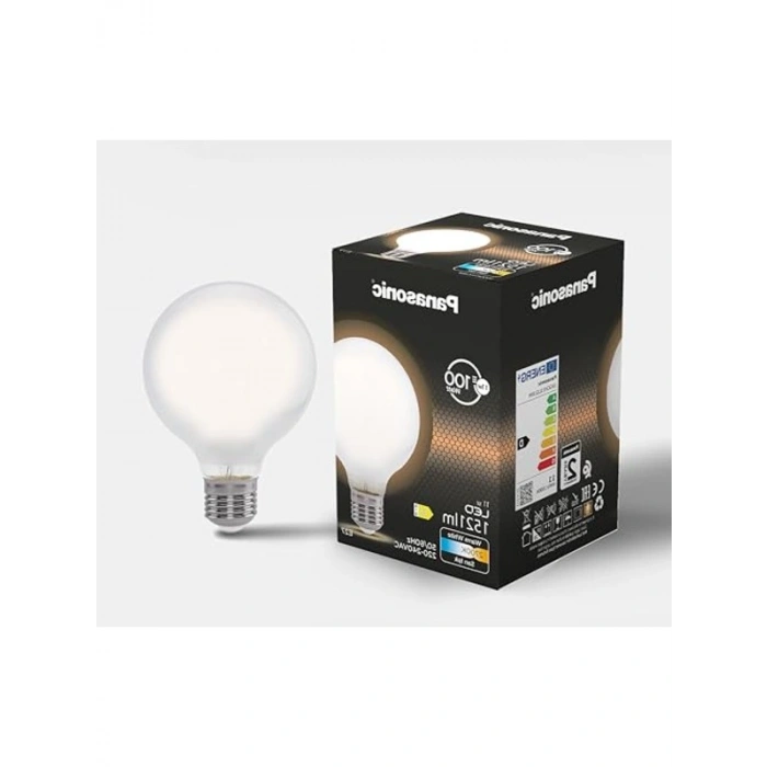 E27 Duylu 11W Filament Ampul, 1521LM ve 2700K Aydınlatma