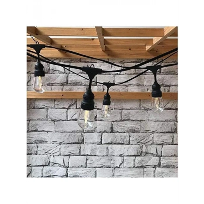 E27 Duylu Bahçe Aydınlatma Armatürü - 10 Metre