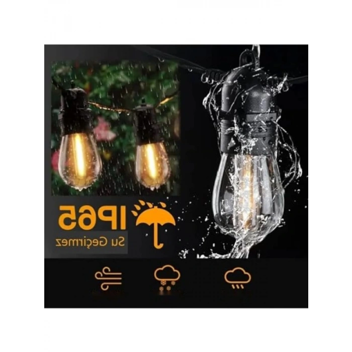 E27 Duylu Bahçe Aydınlatma Armatürü - 10 Metre