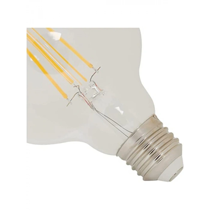 E27 Led Filament Lamba, Sarı Işık (2700K), 7W, 806 Lümen, G95