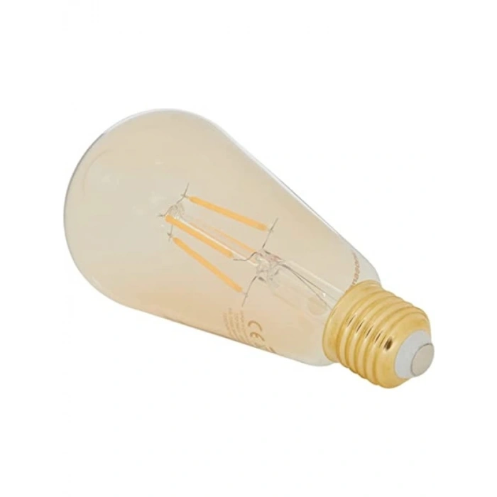 E27 Tipi Sıcak Sarı Işık Lamba - 4W, 360LM