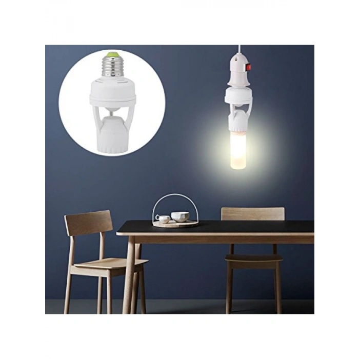 E27 Vida İçin Hareket Sensörlü LED Duy