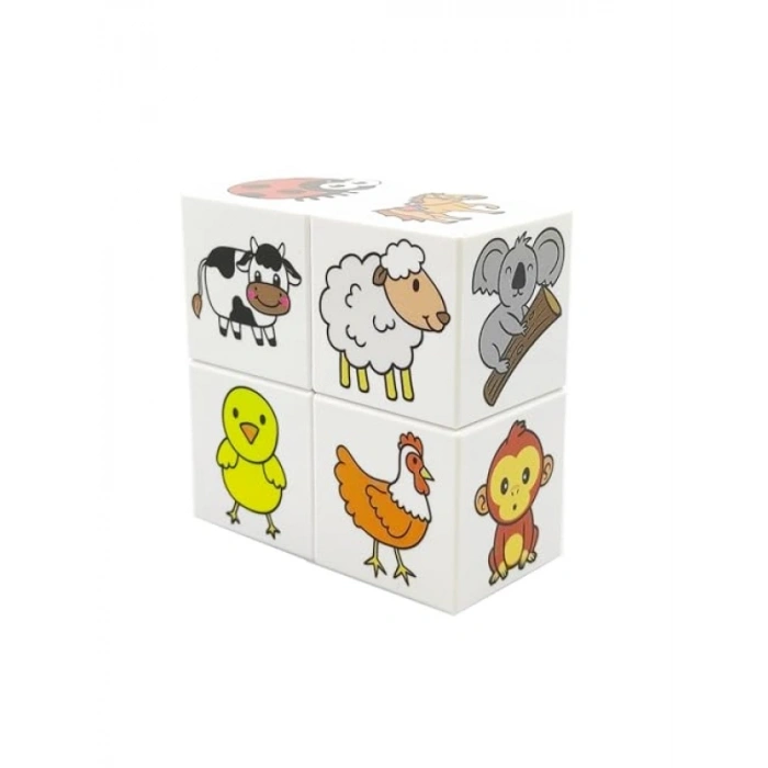 Ecenin Mini Hayvanat Bahçesi - 24 Sevimli Hayvan Figürü