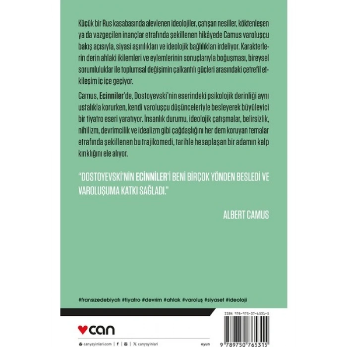 Ecinniler - Albert Camus