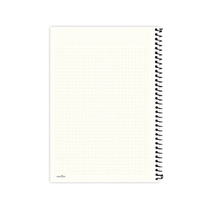 Eco Kraft Sert Kapaklı Spiralli Defter, 200 Sayfa, Sarı Kağıt