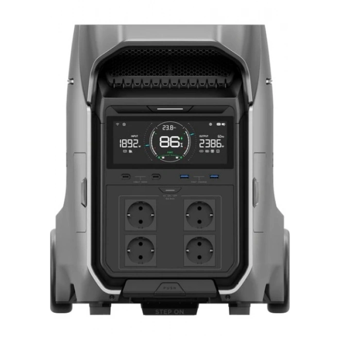 EcoFlow - DELTA Pro 3 Taşınabilir Güç Kaynağı - 4096Wh Kapasite, 5x4000W (X-Boost 6000W) Çıkış