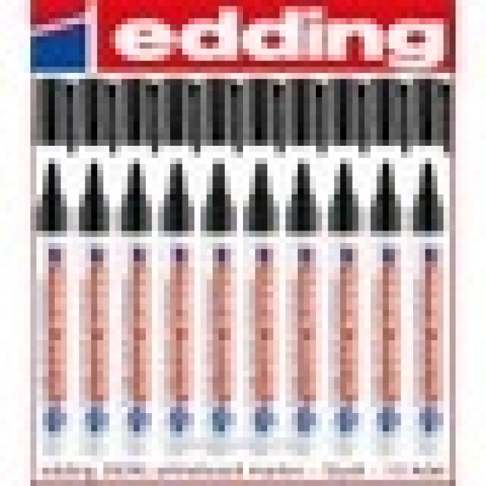 Edding 360 XL Mavi Tahta Kalemi 10lu Kutu