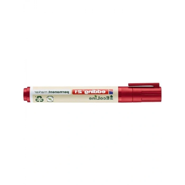 EDDING Ecoline Red 1,5-3 mm, 6lı Set Kalıcı Markör 21