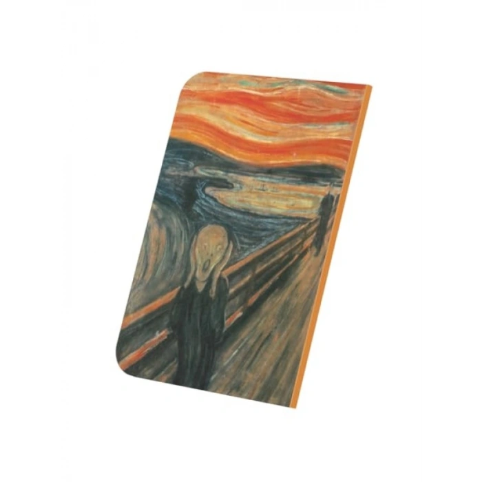 Edward Munch - The Scream Tasarımlı Çizgisiz Defter, A4 Boyut