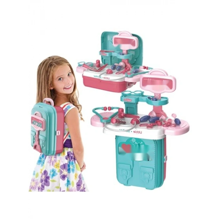 Eğitici Doktor Oyun Seti - Sırt Çantası ile