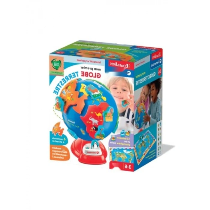 Eğitici Dünya Puzzle Seti