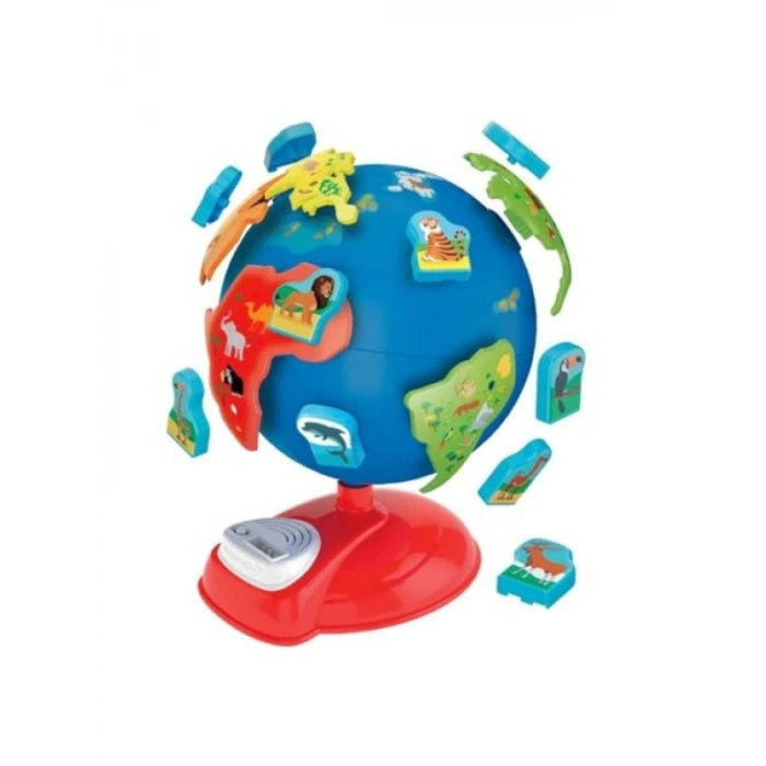 Eğitici Dünya Puzzle Seti