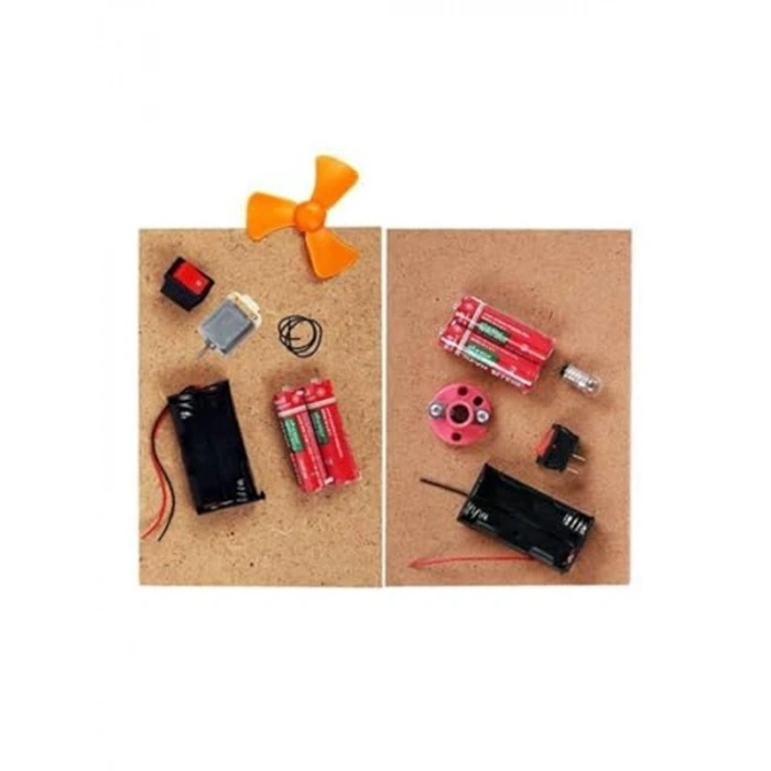 Eğitici Elektrik Devresi Deney Seti, 2’li Set, Eğlenceli Eğitim