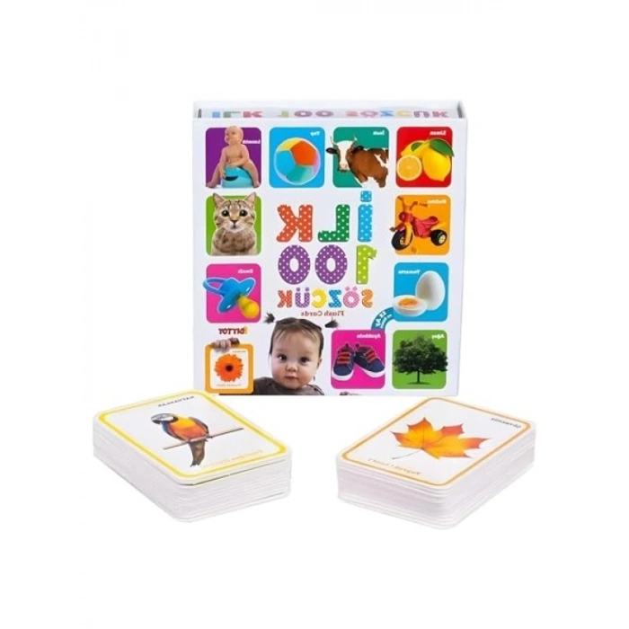 Eğitici Hafıza Kartları - İlk 100 Kelime Seti