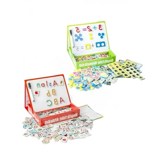 Eğitici Manyetik Harfler ve Matematik Sayı Seti