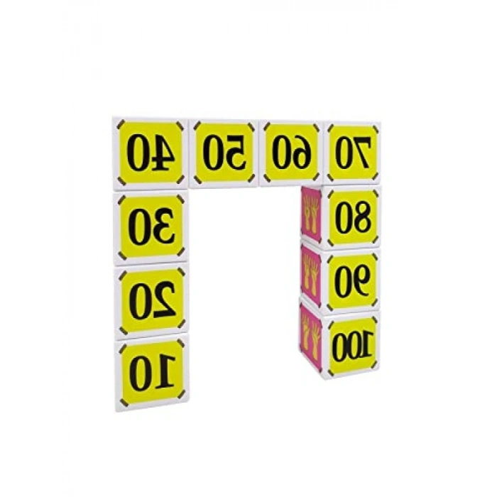 Eğitici Manyetik Sayılar – 10 Mıknatıslı Küp