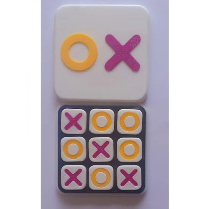 Eğitici Mini XOX Oyunu Seti, 5.8 cm x 5.8 cm