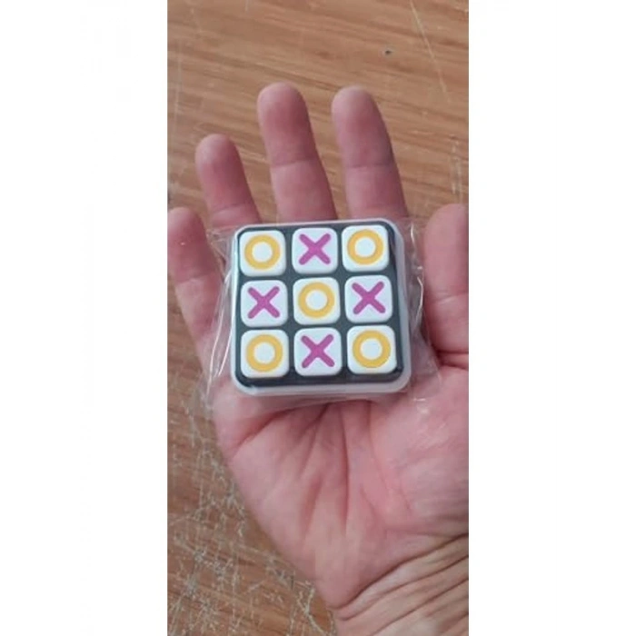 Eğitici Mini XOX Oyunu Seti, 5.8 cm x 5.8 cm