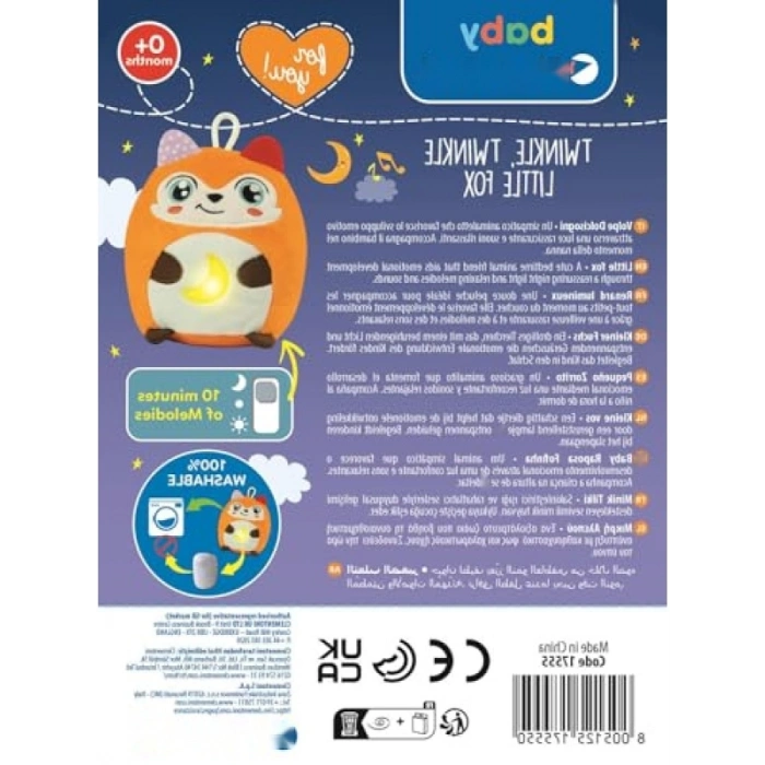 Eğitici Minik Tilki Oyuncak