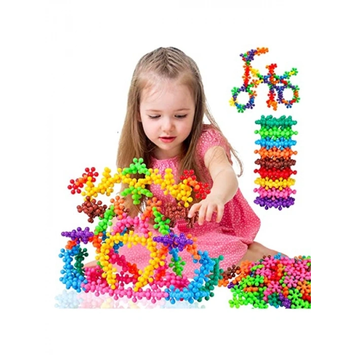 Eğitici Molekül Oyuncak Seti - 120 Parça, 5 Renk Seçeneği